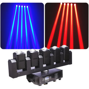Luz <span class=keywords><strong>de</strong></span> escenario espada <span class=keywords><strong>de</strong></span> cinco dedos 5 ojos haz <span class=keywords><strong>de</strong></span> luz boda DJ fiesta KTV foco <span class=keywords><strong>de</strong></span> escaneo teñido con luz <span class=keywords><strong>de</strong></span> cabeza móvil LED estroboscópica - Product Image 2