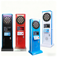 Machine de jeu de fléchettes électronique numérique à monnayeur, en métal, avec interface en anglais, pour salle d'arcade sportive, vente directe usine, économique