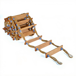 Escalera de Cuerda de Madera de Alta Resistencia para Barcos, Precio al por Mayor Directo de Fábrica - Product Image 4