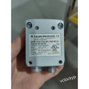 1 ชิ้นใช้แล้ว LEUZE DCR 202i FIX-M2-102-R3-P เครื่องอ่านโค้ด จัดส่งฟรีผ่านเฟดเอ็กซ์/ดีเอชแอล - Product Image 4