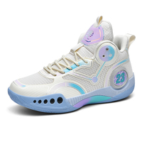 Chaussures de basketball montantes professionnelles pour hommes, respirantes et confortables, avec logo de marque personnalisé pour le dropshipping