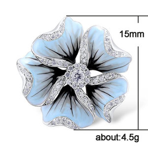 Orecchini a Perno con Fiori e Foglie in Resina Colorata per Donne, Accessorio Creativo e alla Moda per Feste, Idea Regalo - Product Image 5