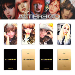 การ์ดโฮโลแกรม KPOP 3-5 ชิ้น/ชุด ลิซ่า อัลเตอร์ อีโก้ โซโล อัลบั้ม โฟโต้การ์ด K4 AM ซันนี่ วิกซี่ คิกิ สปีดี้ เวอร์ชั่น สำหรับแฟนคลับ ภาพเซลฟี่ - Product Image 3