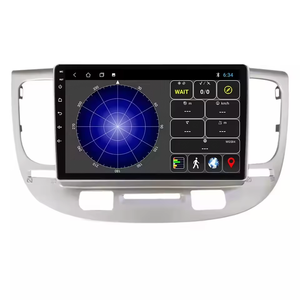 Contrôle vocal 2.5D IPS écran M600S Android 10 lecteur DVD de voiture pour KIA <span class=keywords><strong>Rio2</strong></span> 2005-2011 voiture vidéo GPS NAVIGATION - Product Image 5