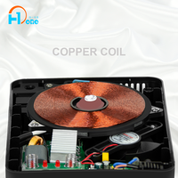 Cuisinière à induction électrique miniature à plaque unique en céramique micro-ordinateurisée 220V 800W pour usage domestique, extérieur, camping-car, voiture, garage