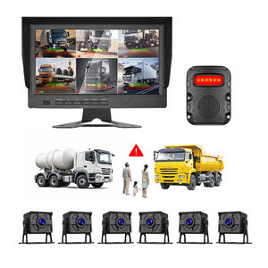 Hệ thống camera <span class=keywords><strong>DVR</strong></span> xe tải 6 kênh AI BSD 10 inch với màn hình IPS AHD TFT để giám sát điểm mù cho xe tải hạng nặng và xe buýt - Product Image 1