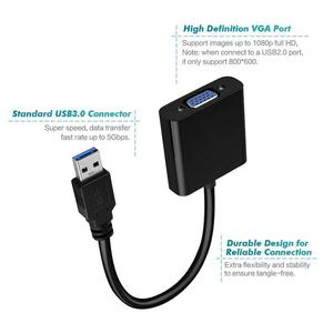 Adaptador <span class=keywords><strong>USB</strong></span> <span class=keywords><strong>a</strong></span> VGA SYONG <span class=keywords><strong>para</strong></span> Monitor, Convertidor VGA <span class=keywords><strong>a</strong></span> <span class=keywords><strong>USB</strong></span> 3.0/2.0, Cable <span class=keywords><strong>de</strong></span> Video Multi-Pantalla 1080P <span class=keywords><strong>para</strong></span> Computadoras Portátiles, Monitores y Televisores - Product Image 3