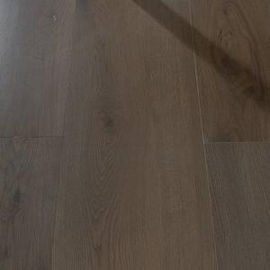 Modern Industrial European 3-Layer Hybrid Engineered Flooring <b>Brushed</b> UV Coating <b>Smooth</b> Finish Easy Click Indoor Use Living Room - Product Image 1