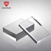 Plaque acrylique transparente Jumei pour usage extérieur, stable aux UV, 10 ans sans jaunissement, avec service de découpe pour projets de piscines et d'aquariums