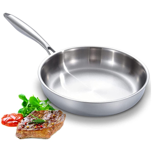 EXW Price Eco-Friendly Multifunctional Stainless Steel Frying <b>Pan</b> & Sauce <b>Pan</b> Gas & Induction Ready Classic Design Cooking Ware - Product Image 2