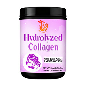 Poudre de collagène hydrolysé la plus vendue avec des protéines, favorise l'élasticité de la peau, une peau éclatante et soutient les articulations - Product Image 1