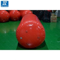 Bouée de marquage gonflable cylindrique pour triathlon, cible aquatique, clôture aquatique, piste