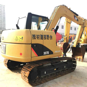 Mini-excavatrice de 7 tonnes d'occasion, excavatrice Cat 307 d'occasion, excavatrice CAT307.5 d'occasion en bon état à vendre - Product Image 1
