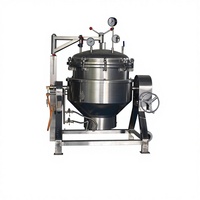 Marmite de cuisson sous pression en acier inoxydable de 100 L, autoclave, bouilloire à enveloppe, personnalisation prise en charge