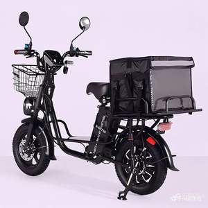 Vélo de livraison électrique à double suspension et freinage avec pneus de 16 x 3 pouces, moteur et capacité de la batterie personnalisables - Product Image 6