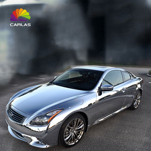 Vinilo Adhesivo para Automóviles Carlas de 1.52*30m, Color Cambiante, Cromo Dorado, para Envolver Vehículos, Pegatinas para Autos Usados - Product Image 6