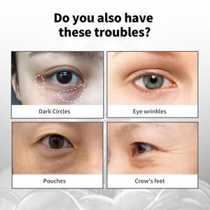 Crème Contour des Yeux Anti-Poches Anti-âge Nourrissant Enlèvement Sous les Cernes Crème Enlèvement des Poches des Yeux Crème Tightener - Product Image 3