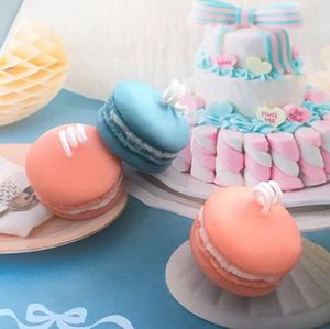 HY 3D Macaroon Hamburger Moules de cuisson pour Fondant Gâteau Argile - Product Image 2