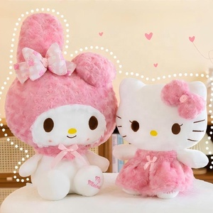 Đồ chơi sang trọng dễ thương, búp bê, Hello Kitty, kuromi, giai điệu của tôi, Sanrio, quà sinh nhật cho trẻ em, nhà máy trực tiếp - Product Image 2