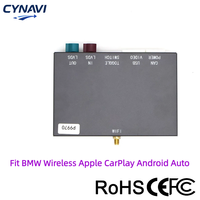 Adaptador Inalámbrico Apple CarPlay y Android Auto para BMW NBT F07 F10 F15 F20 F25 F30 F80 con 1 Año de Garantía, Montaje en Parabrisas