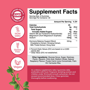 OEM/ODM Hormone Balance for Women <b>Gummy</b> <b>Candy</b> PMS Support Regulate Menstrual Cycle All Ages Organic Vegan Herbal Supplement - Product Image 6
