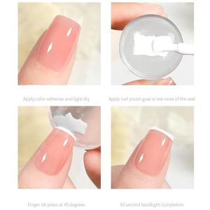 Vernis à ongles français transfert d'impression kits de manucure <span class=keywords><strong>pochoir</strong></span> à ongles avec grattoir outil de plaque d'image de manucure - Product Image 6