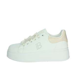Zapatillas Deportivas para Mujer Laura Biagiotti, Color Blanco Beige, Plataforma Gruesa - Product Image 1