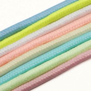 Cordones de Zapatos Luminosos Planos Personalizados de Buena Calidad, Cordones de Zapatos Brillantes a la Moda - Product Image 5