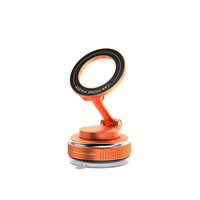Support de téléphone magnétique rotatif à 360 degrés, étanche, à aspiration magnétique, extensible, pour voiture, salle de sport, miroir, lit, bureau, mains libres