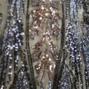 Vente en gros d'usine : Tissu en dentelle perlée délicate et élégante – Fournisseurs de tissus en dentelle perlée - Product Image 4