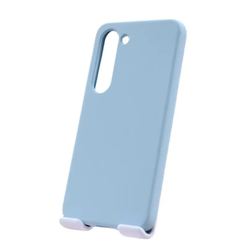 Original Quality Liquid Silicone Case Cover for Samsung S23 Ultra Solid Color Shockproof Phone Case for Samsung S23