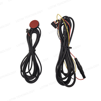 Mini Caméra Embarquée 4G LCD603 GPS WiFi Double Objectif Rotatif 1080P Coupure Carburant à Distance Multiples Alarms Enregistreur DVR Contrôle par APP