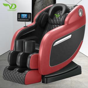 Silla de masaje eléctrica Shiatsu de lujo moderna de alta calidad precio de fábrica incluye música Bluetooth masaje de sillón de pie de cuerpo completo - Product Image 5