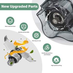 Blender Pitcher 48oz Compatible avec <span class=keywords><strong>vita</strong></span>-<span class=keywords><strong>mix</strong></span> Quiet One VM0145 36019 15978 BarBoss Drink Machine Advance Commercial Blender - Product Image 5