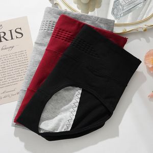 Hoge Taille Compressie Fysiologische Broek Dames Menstruatie Broek Dames Anti Lekkage Driehoek Shorts - Product Image 3