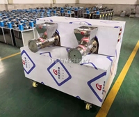 Haute efficacité 100 KG/H automatique nouilles pâtes faisant la Machine frais Macaroni Spaghetti fabricant extrudeuse avec moteur vente