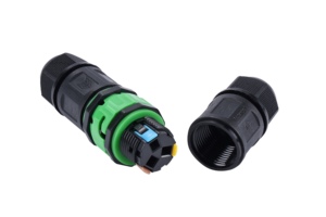 Conector de Alimentación Hembra Corto de 3 Vías, Impermeable IP68, 10A 250V CA, Certificado CE ROHS - Product Image 3