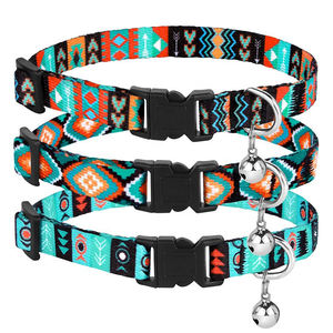 Fabrikant Groothandel Goedkope Custom Designer Patroon Verstelbare Nylon Pet Halsband Voor Hond Wandelen <span class=keywords><strong>Training</strong></span> - Product Image 4