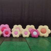 Donuts et bougies géants gonflables en PVC, décorations sur le thème des bonbons pour fêtes et événements