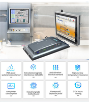 Tablette PC industrielle tout-en-un en aluminium 12,1 pouces IP65, écran tactile capacitif, 4 Go de RAM, 128 Go, I5/I7 en option, Linux disponible