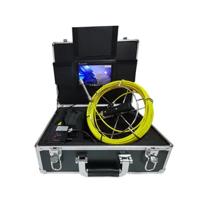 20M Kabel 7 "Lcd 17Mm Lens Industriële Endoscoop Borescope Camera Met Licht, 1000tvl Camera Pijp Inspectie