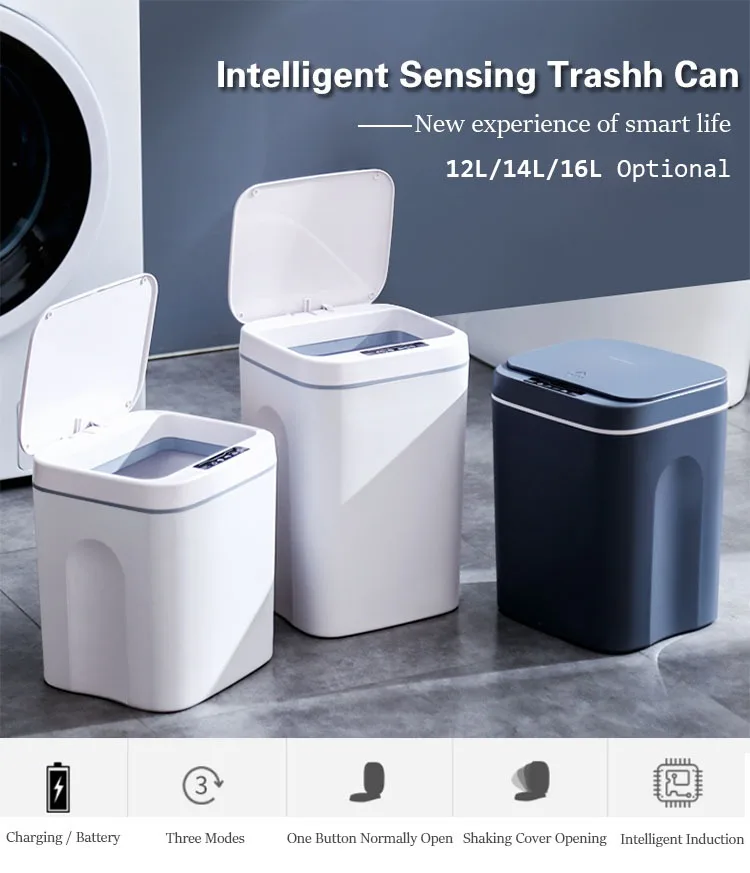 Los cubos de basura de  que vas a querer en tu hogar: con sensor,  prácticos y discretos