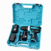 Perceuse multifonction sans fil 12V à moteur à balais, réversible, à deux vitesses, pour le commerce électronique transfrontalier