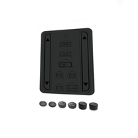 Nouvel ensemble de 16 bouchons anti-poussière pour console Nintendo Switch 2 et capuchons de joystick pour Nintendo Switch 2 (bouchons anti-poussière + capuchons de protection pour joysticks)