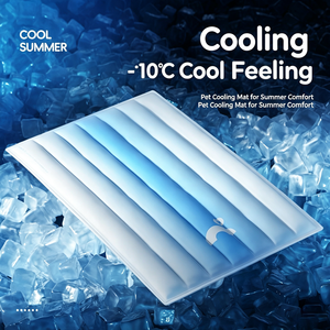 New Pet Ice Cushion Medium and Small Canine Corgi Dog <b>Nest</b> Summer Cooling Cat <b>Nest</b> Wholesale Dog Cushion Cross Border Factory - Product Image 5