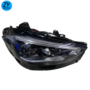 ไฟหน้า LED แท้คุณภาพสูงสำหรับรถยนต์ C-Class W206 รุ่น C200 C260 C300 ปี 2021 2022 2023 2024 OEM A2069066303 A2069066403 - Product Image 1