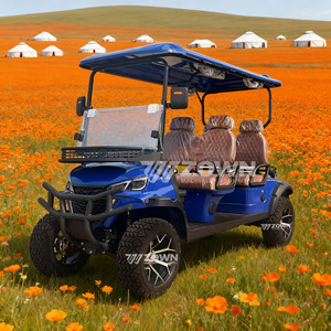 Vehículo Utilitario Todoterreno para Golf con Parachoques Anticolisión, Ruedas Deportivas de Aleación, Transporte para Parques y Turismo Rural - Product Image 1
