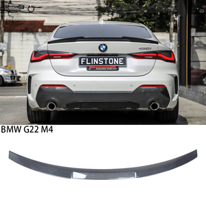 For 4 Series G22 Coupe/M4 G82 M4 Style Carbon Fiber <b>Rear</b> <b>Spoiler</b> Trunk Wing 2020-2025 - Product Image 1