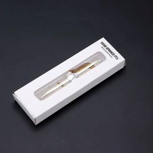 Metal Fidget <b>Pen</b> Spinner <b>Pen</b> with LED Light Multi Functional Anti Stress Anxiety Gift <b>Ballpoint</b> <b>Pen</b> for Business Students Kids - Product Image 5