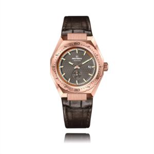 Nuevo Reloj de Buceo Automático con Bisel de Acero, Correa de Cuero Genuino, Movimiento SW260, Relojes Automáticos para Hombre - Product Image 5